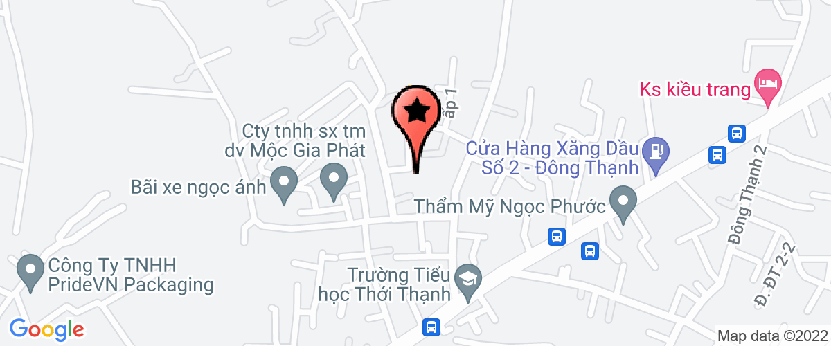 Map go to Truc Ngan Hotel Private Enterprise