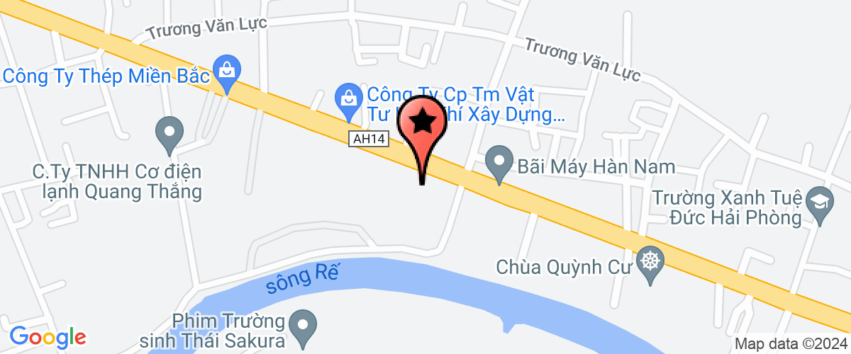 Map go to Ngoc Khanh Trading Investment Company Limited
