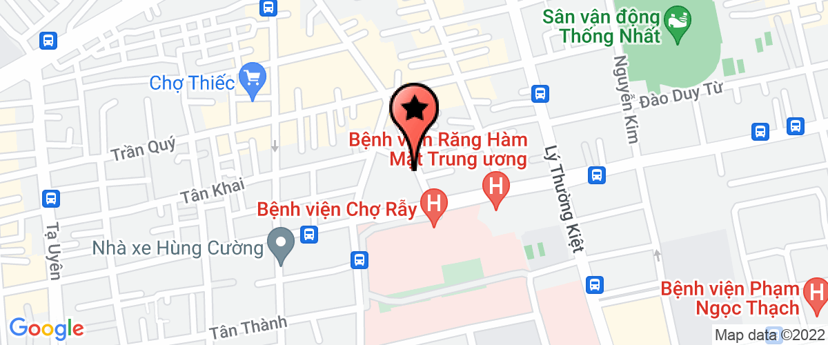 Map go to Lap Viet Nam Pharmaceutical Product Company Limited