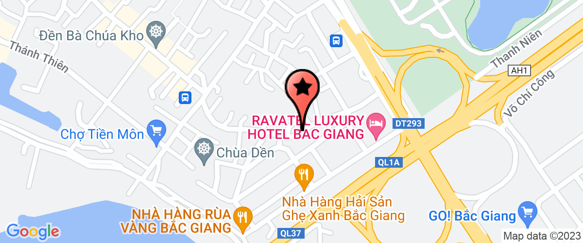 Map go to Anh Bac Entertainment Service Company Limited