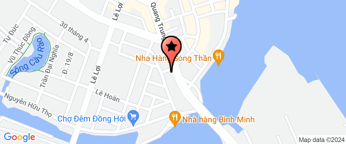 Map go to Huong Quynh Hotel Private Enterprise