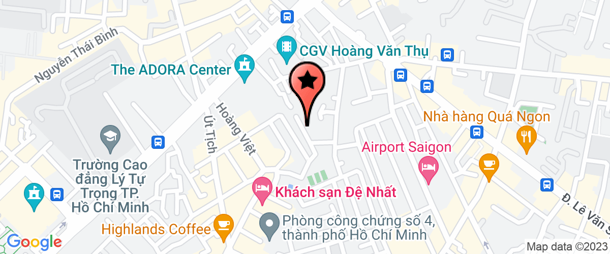 Map go to Branch of   Trai Tao Service Technical Trading Company Limited