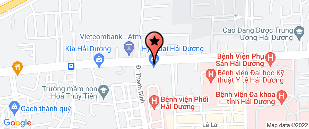 Map go to Minh Dang Viet Nam Trading Company Limited