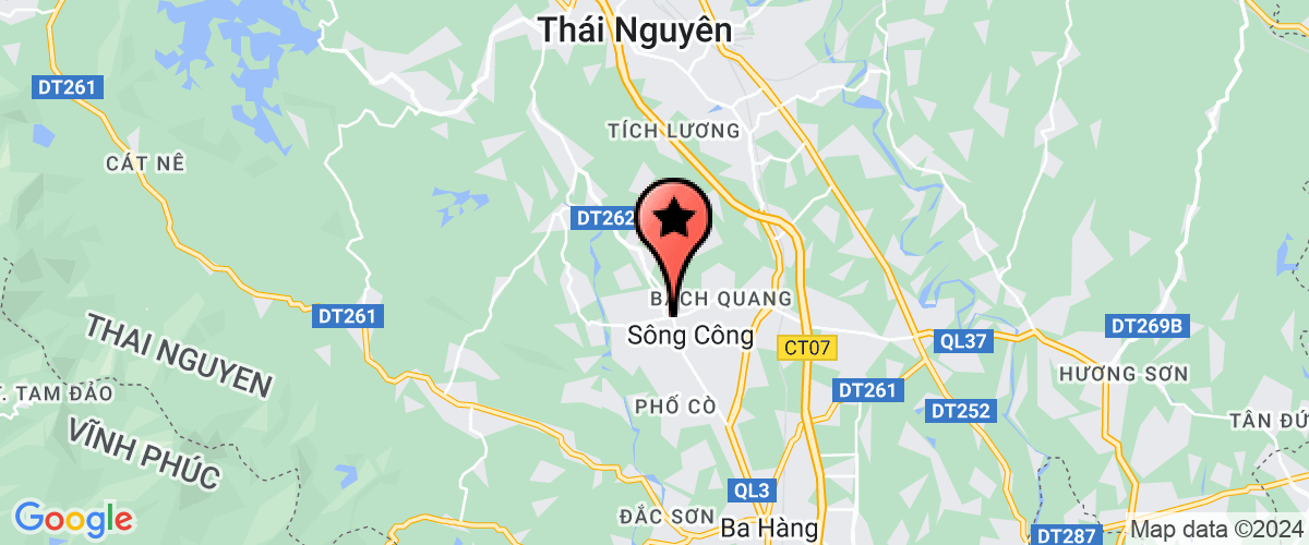 Map go to Thai Lam Minerals Exploiting Investment Joint Stock Company