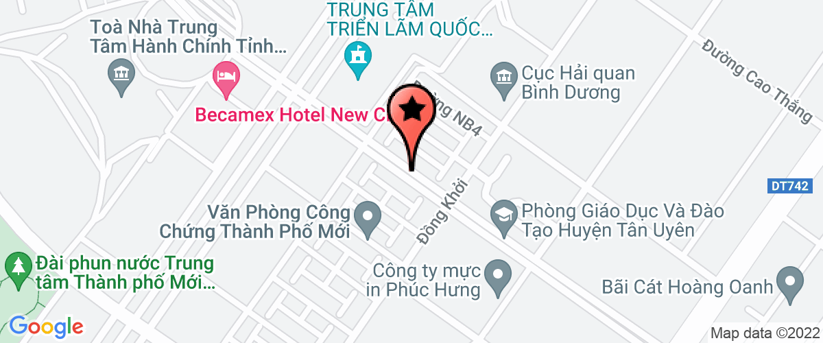 Bản đồ đến Công Ty TNHH Thương Mại Hoang Le Mmo