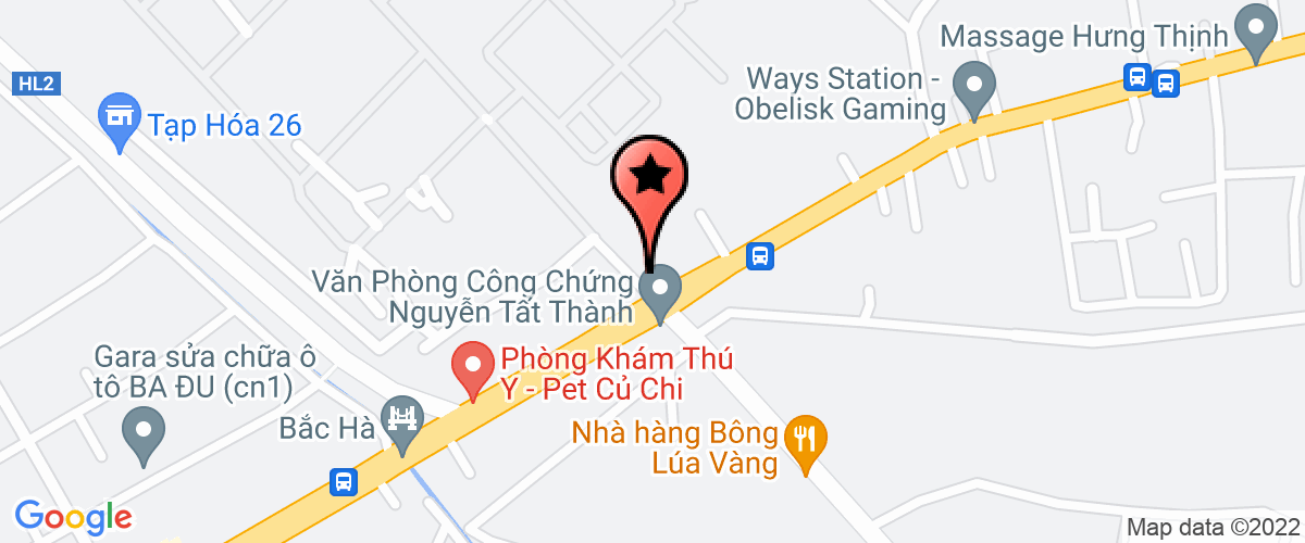 Map go to Ben Vung Tid Trading Development And Investment Joint Stock Company