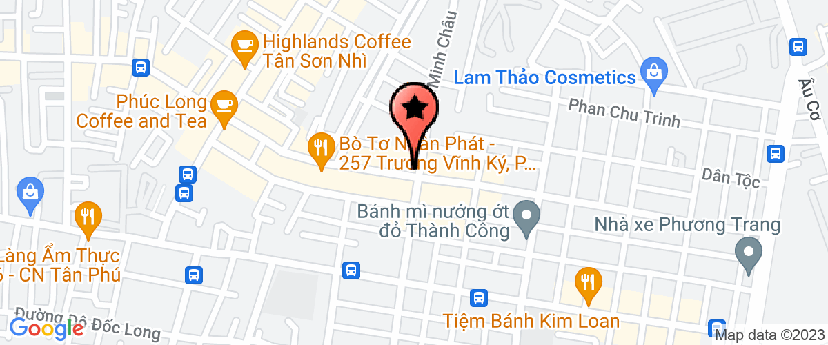 Map go to May Moc  Thien Loc Technology Equipment Company Limited