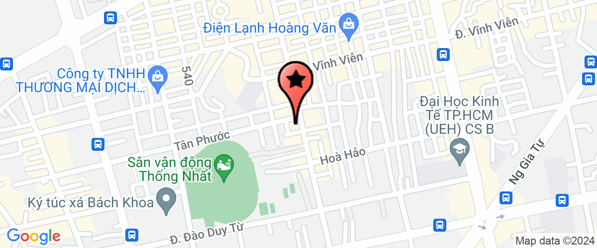 Map go to Thien Phu Technology Investment Company Limited