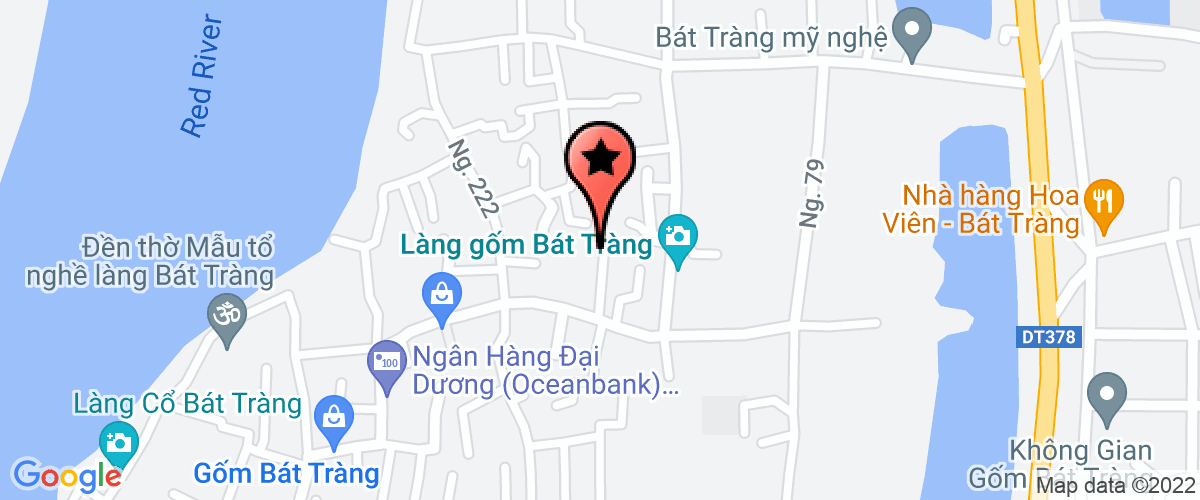 Map go to Thanh An Art Company Limited