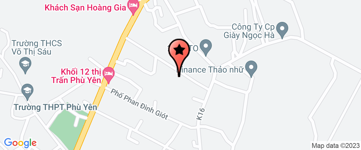 Map go to Dang Anh Son La Company Limited