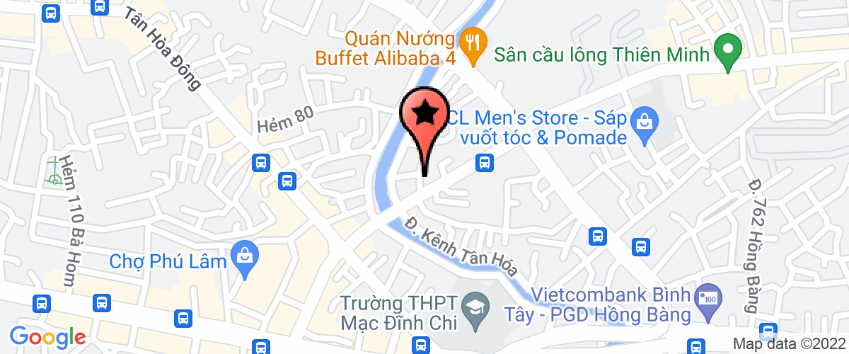 Map go to Dai Quang Service Trading Business Company Limited