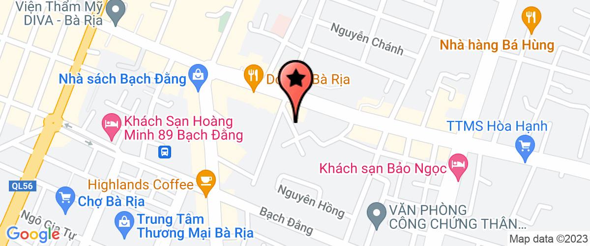 Map go to Anh Sao Kim Cuong Company Limited