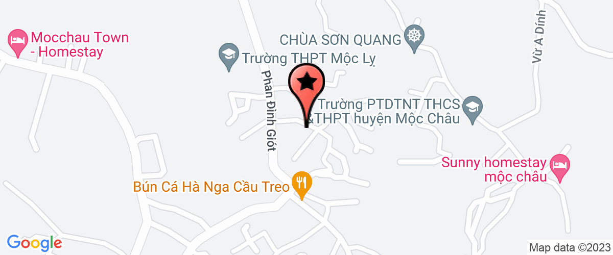 Map go to Rung Ben Vung Joint Stock Company