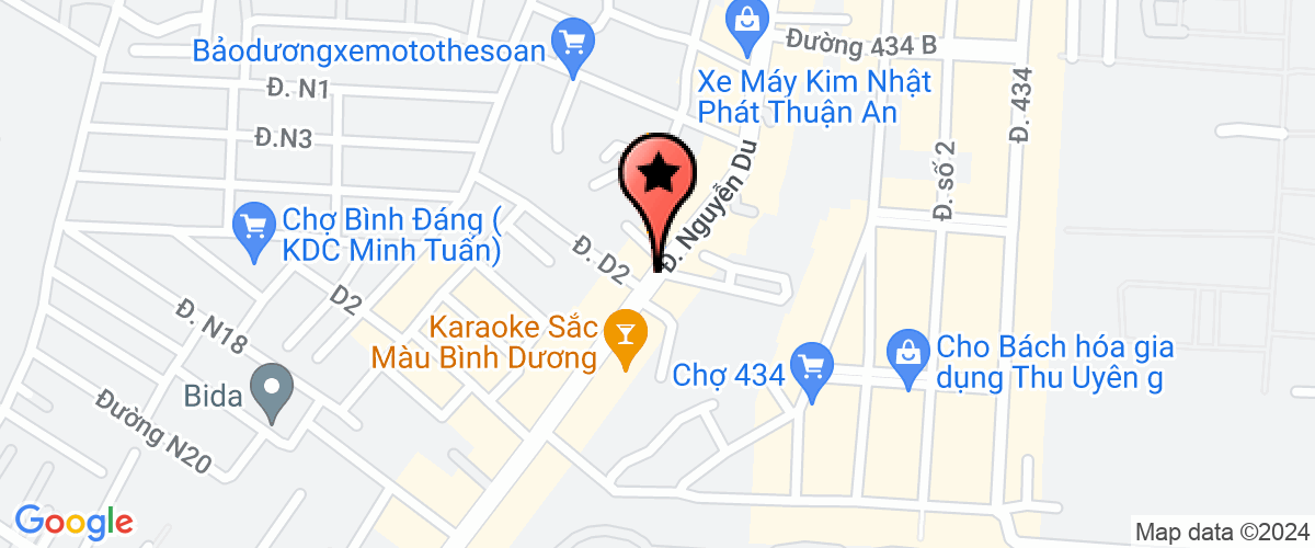 Map go to Hoang Phi Phuong Transport Company Limited