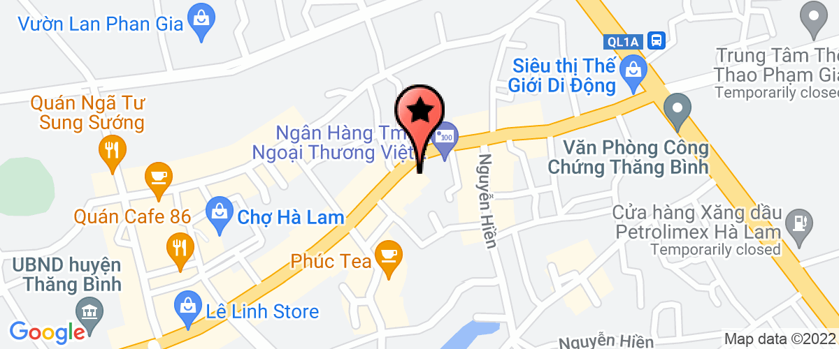 Map go to Tan My Dong Services And Trading Company Limited