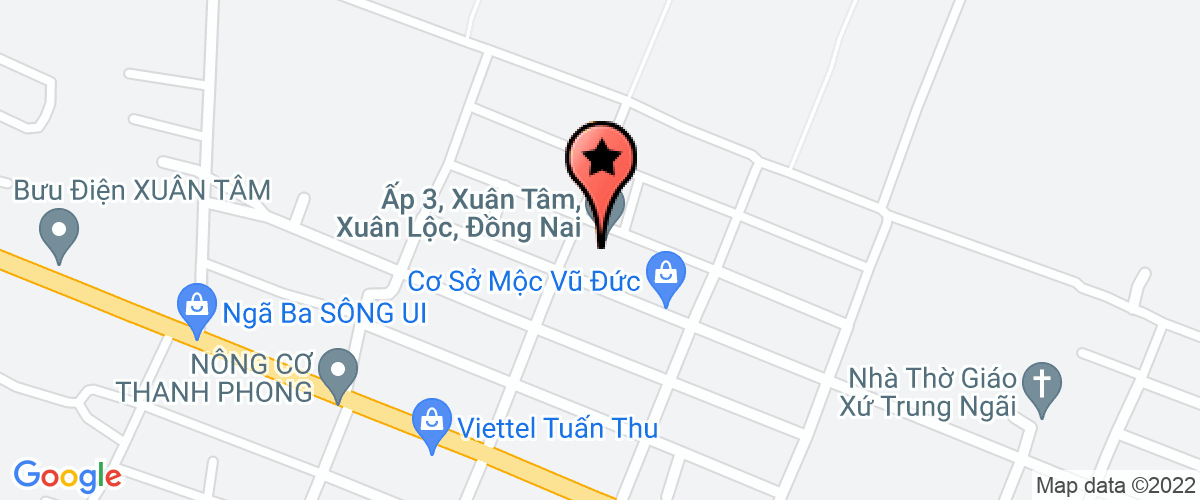 Bản đồ đến Cơ Sở Sản Xuất Gạch Tuynen Xuân Lộc (Lưu Thị Kim Yến)