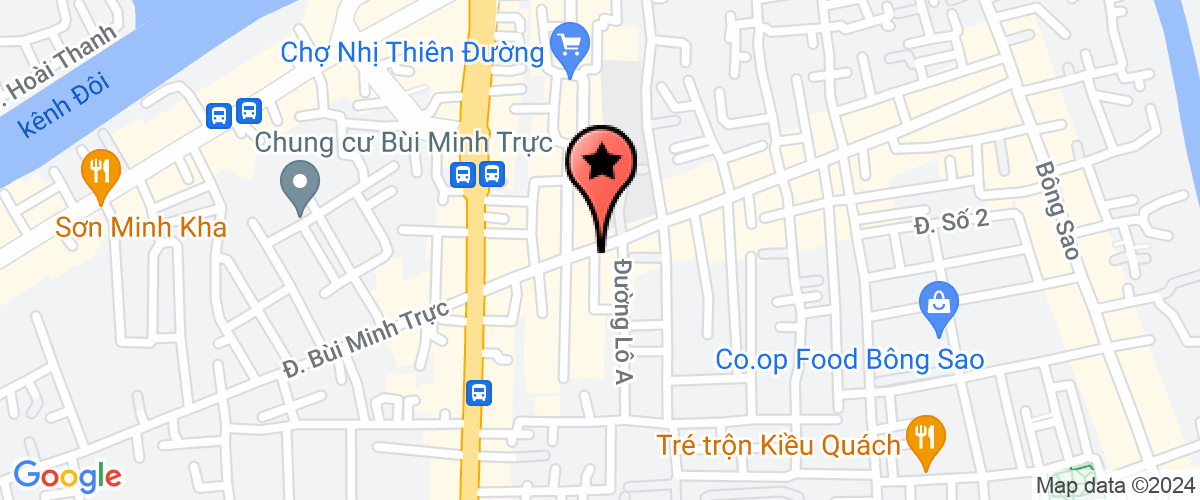 Map go to Minh Quan Shipping Service Trading Construction Company Limited