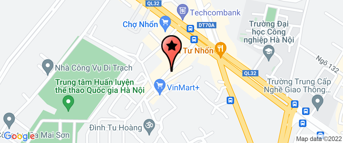 Map go to Tu Nam Import Export Investment Joint Stock Company