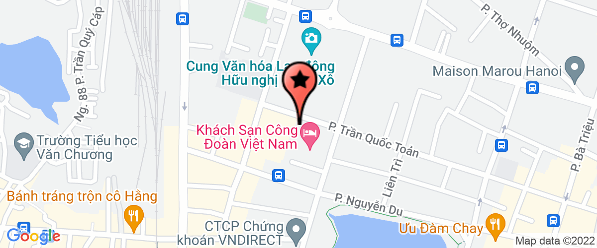 Map go to Xanh Dolia Joint Stock Company