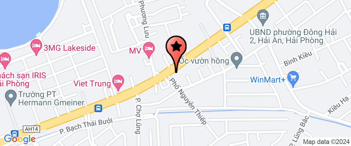Map go to dich vu bao ve Hoa Phuong Do Company Limited