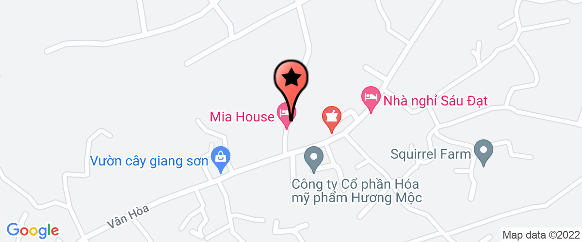 Map go to Huong Moc Cosmetic Joint Stock Company