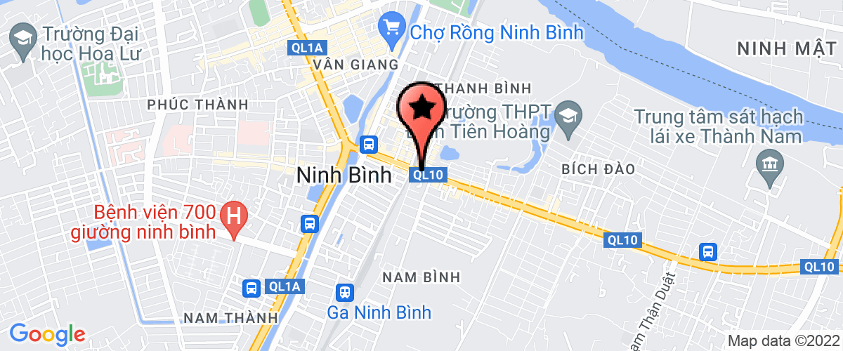 Map go to Hoang Tung Trading Investment Joint Stock Company