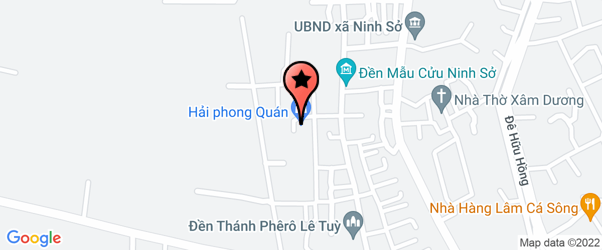 Map go to thuong mai An Huy Company Limited