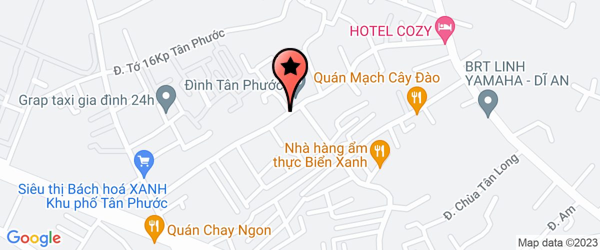 Map go to Dai Tuan Anh Interior Decoration Company Limited