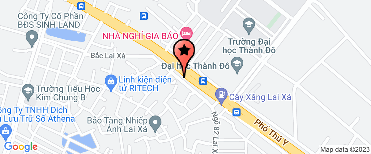 Map go to Quang Dung Synthesis Services Company Limited