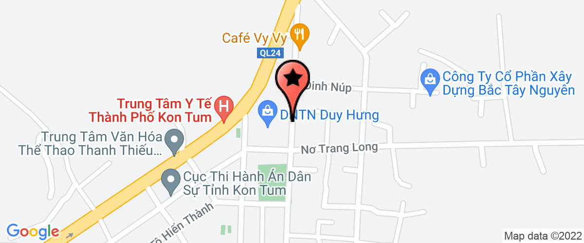 Map go to Kon Tum Pet Joint Stock Company