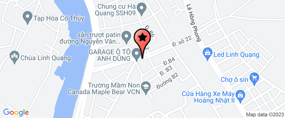 Map go to Muong Thanh Concrete Joint Stock Company