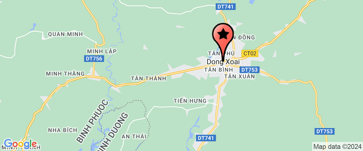 Map go to Do Dac Thanh Binh Design Company Limited