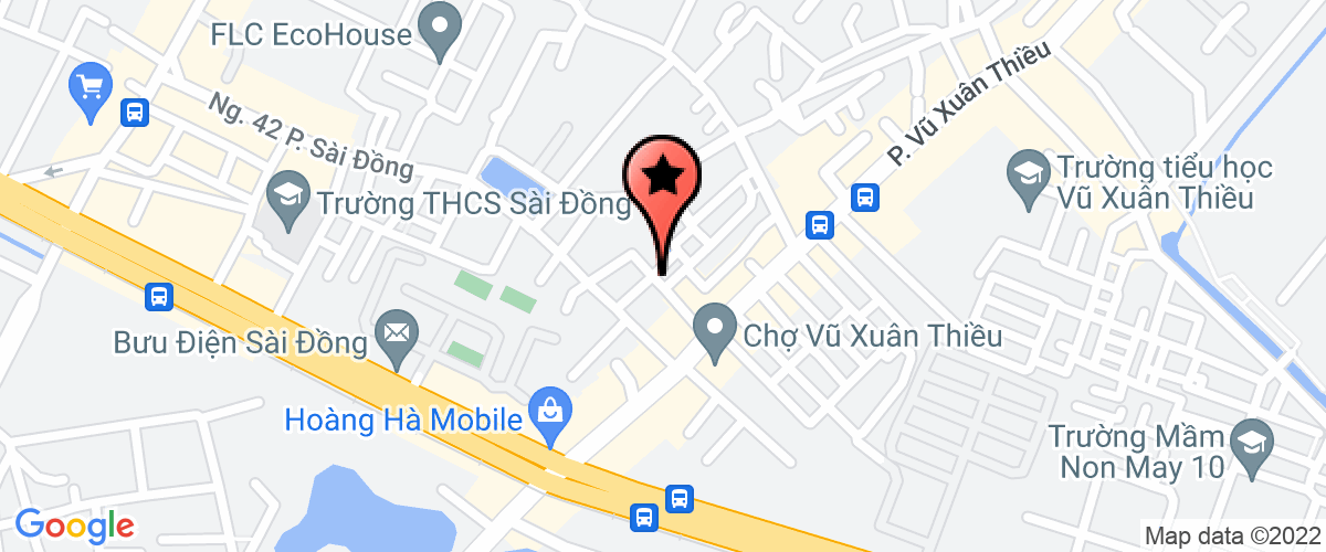 Map go to An Viet Trade and Tourism Company Limited