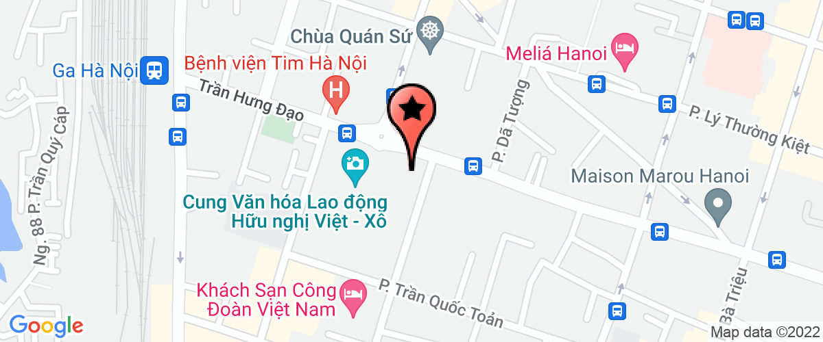 Map go to Hung Thang Protect Service MTV Company Limited