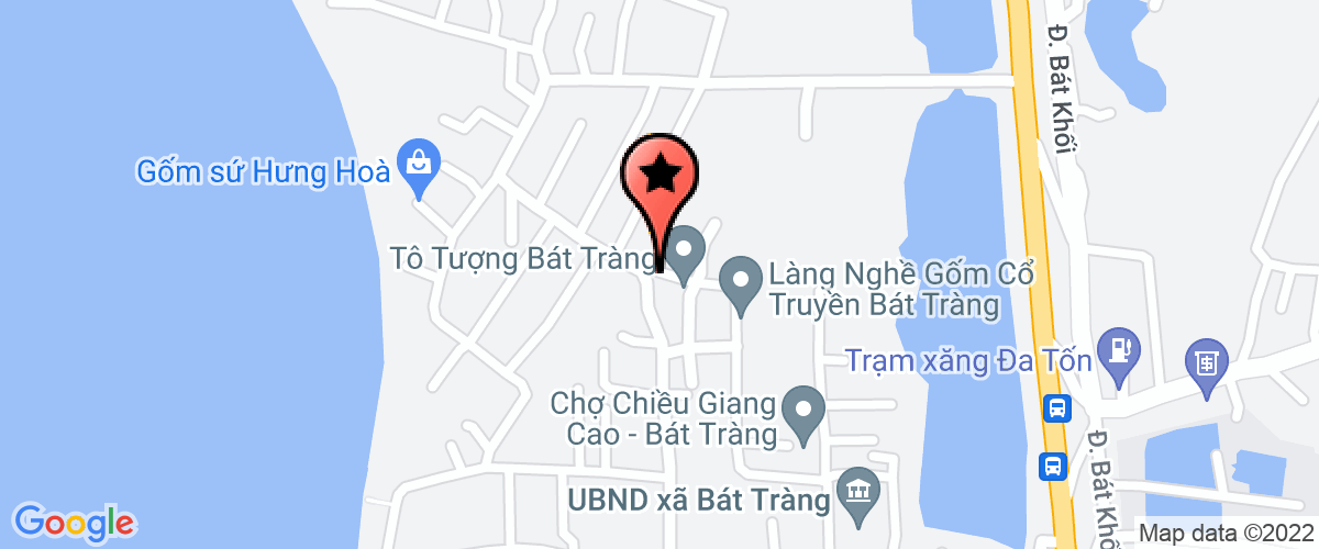 Map go to Bat Trang Gom Tinh Hoa Company Limited