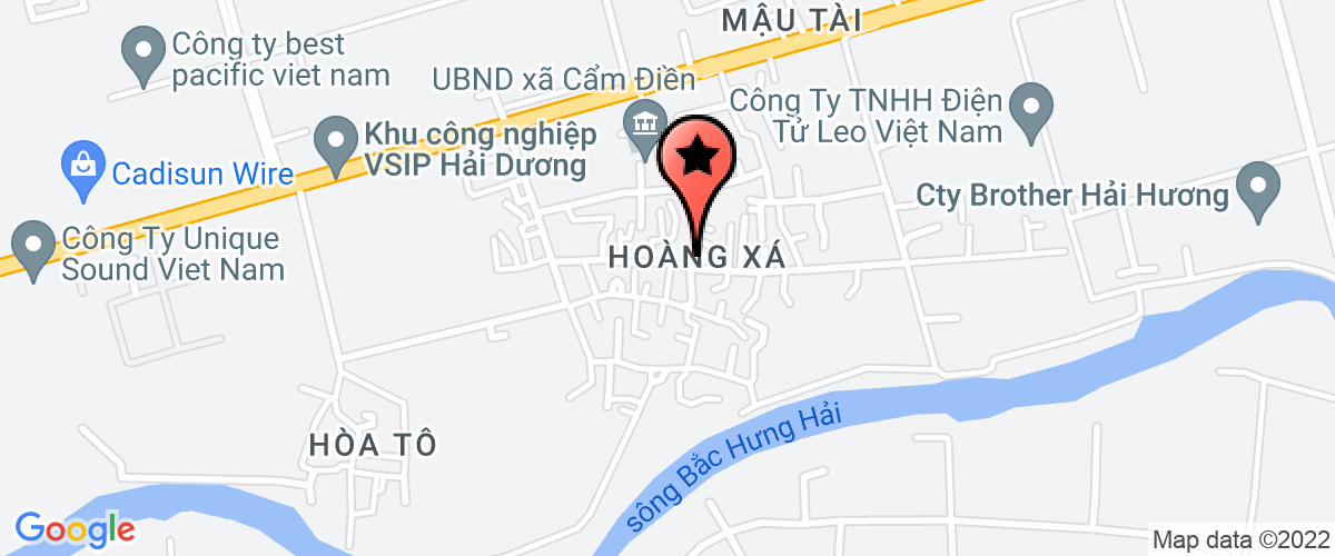 Map go to TM - DV Nam Hau Company Limited