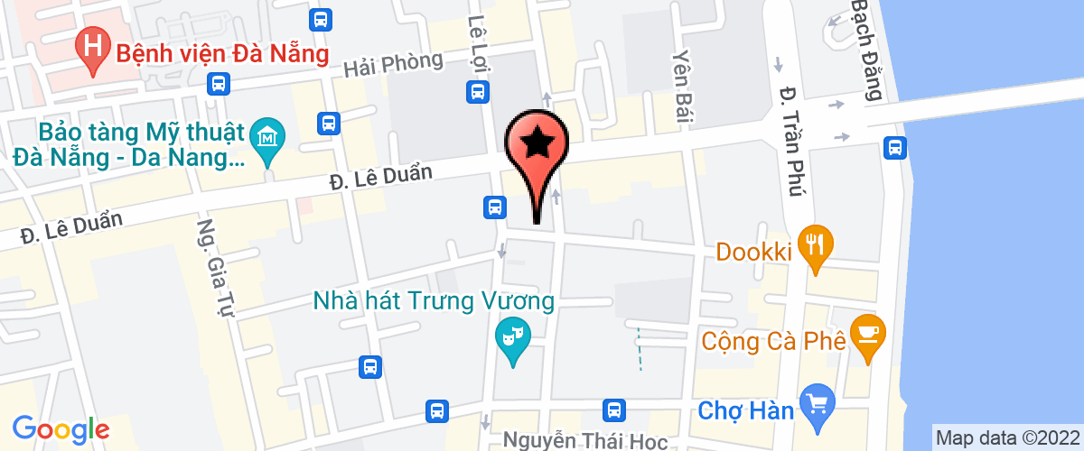 Map go to Intimex Da Nang Joint Stock Company
