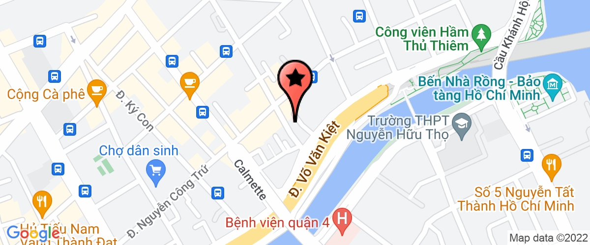 Map go to Chung Khoan Saigonbank Berjaya Joint Stock Company