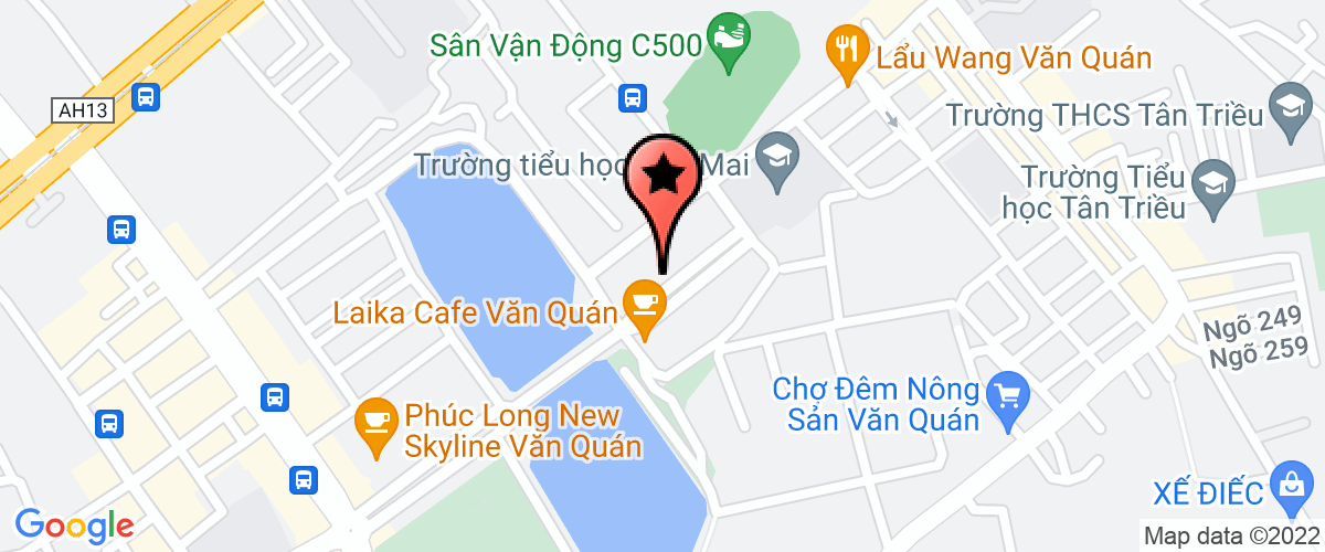 Map go to Thien Phu Trading and Invest Development Company Limited