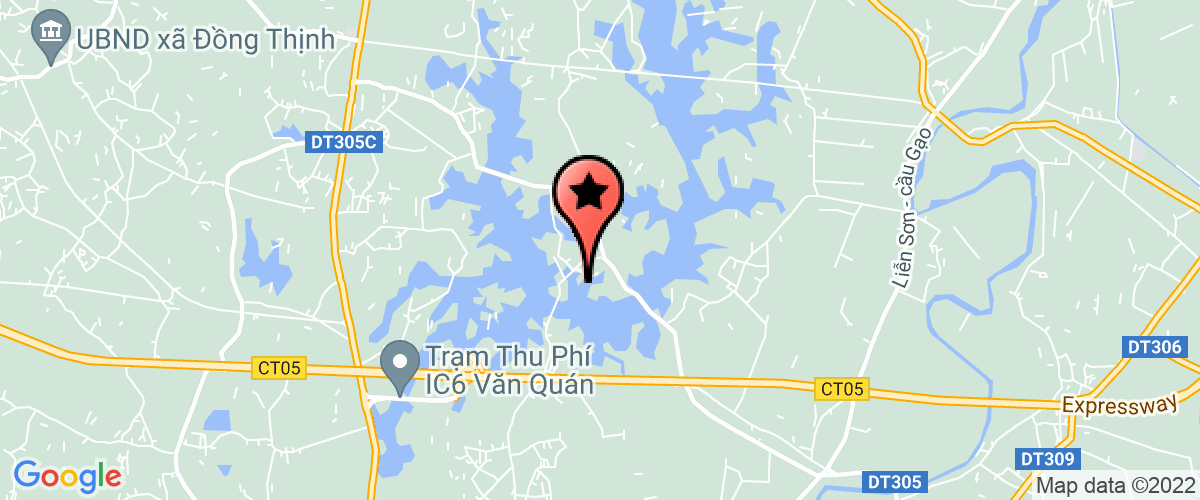 Map go to mot thanh vien nuoc loc tinh khiet Hai Dang Company Limited