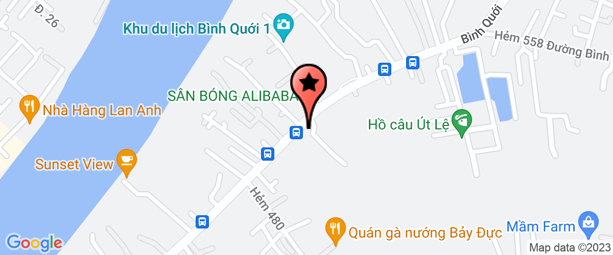 Map go to Viet Hung Business Trading And Production Company Limited