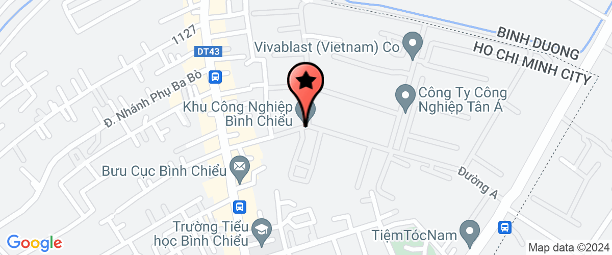 Map go to Viet Nhat Manufacture Mechanical Company Limited