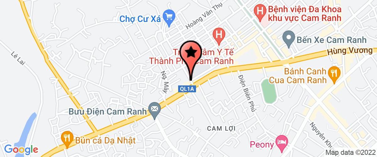 Map go to Du Chinh Minh Company Limited