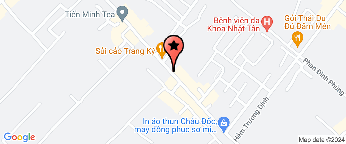 Map go to Doi Giai phong mat bang
