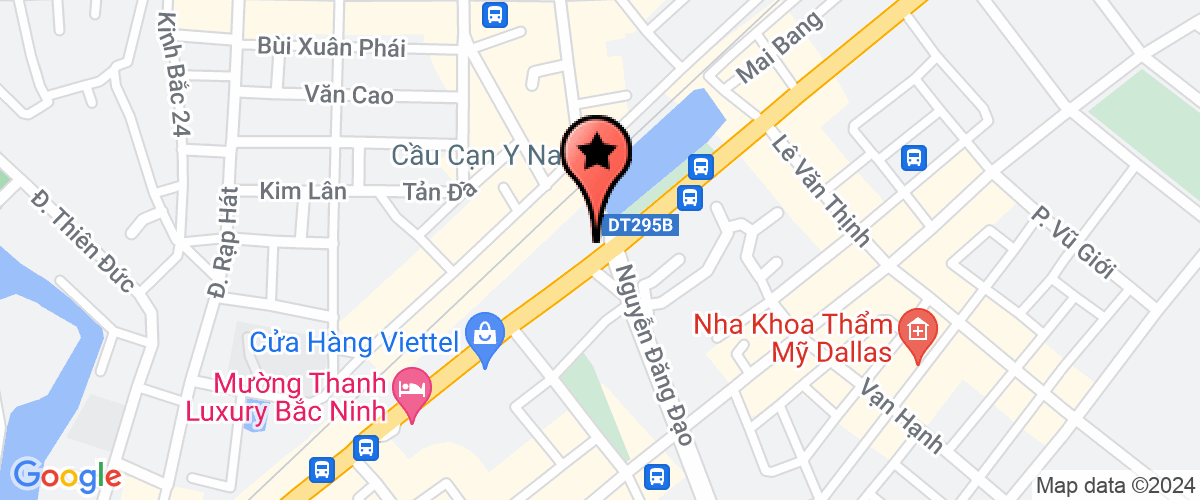 Map go to Kinh Bac Computer Company Limited