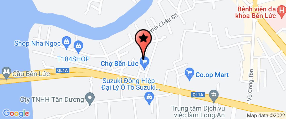 Map go to Ngoc anh Gold Shop Private Enterprise