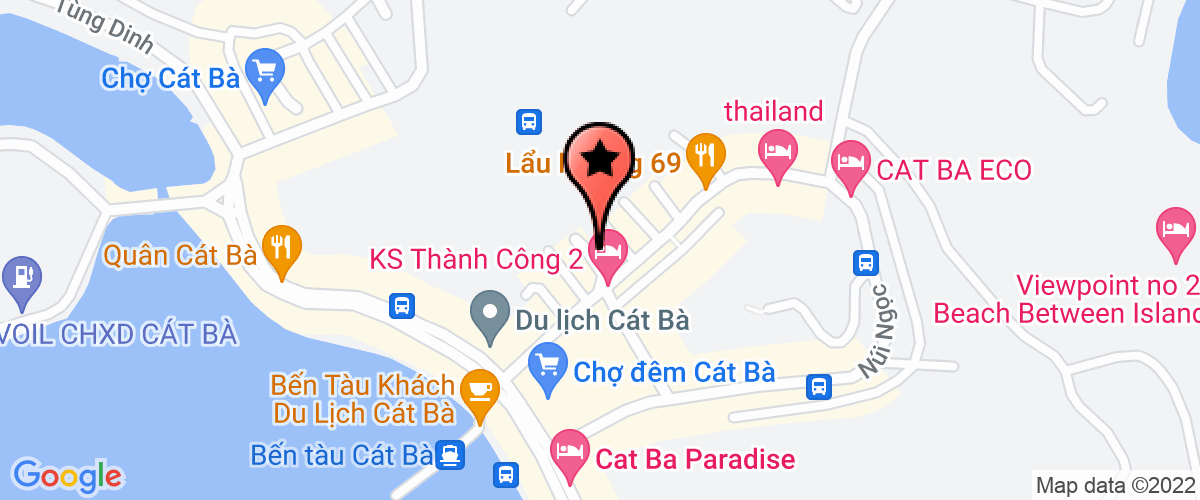 Map go to Binh Minh Hai Phong Company Limited