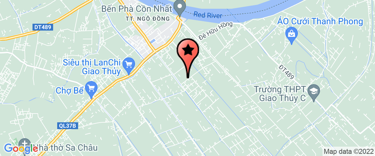 Map go to Vien Kiem sat nhan dan Giao Thuy