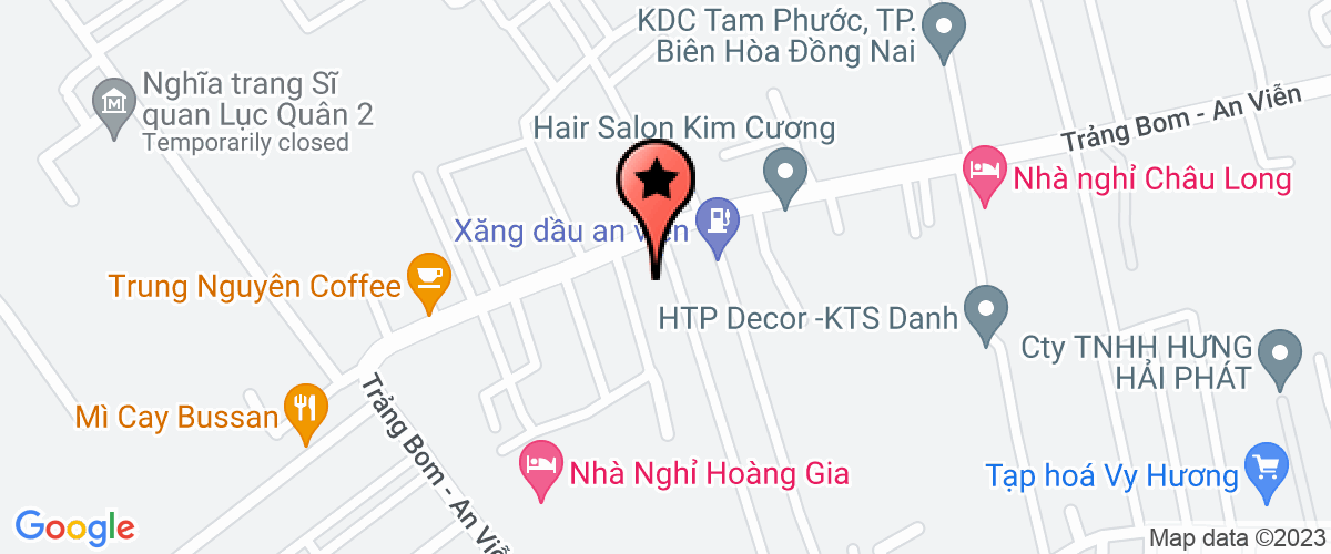 Map go to Nuoc Tinh Khiet Viet Uc Production Company Limited