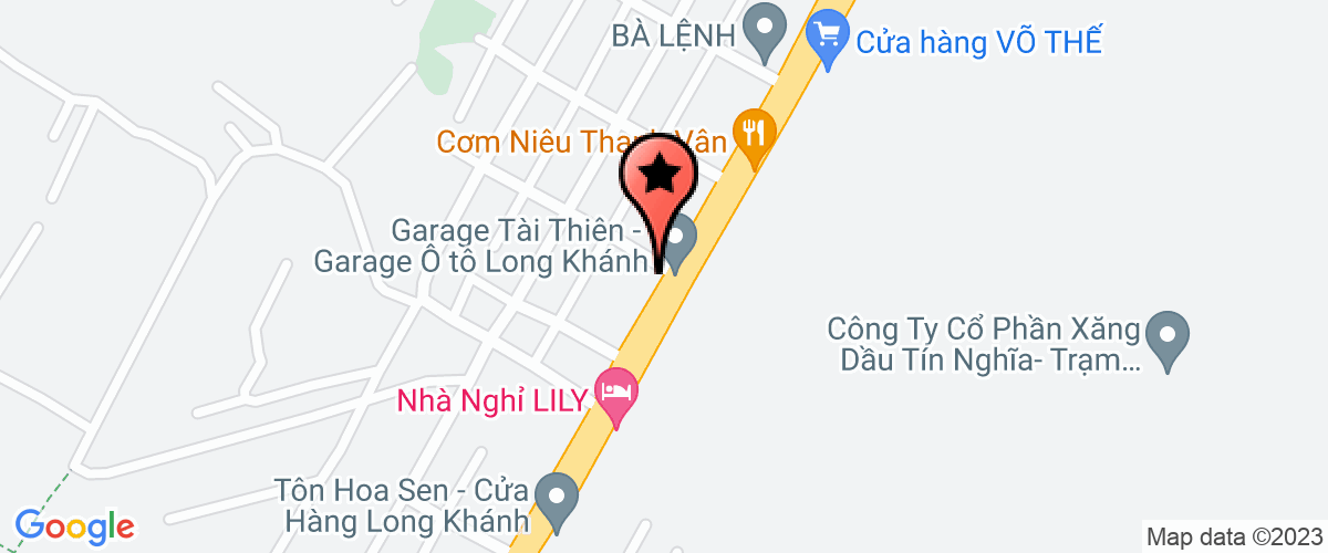 Map go to Nhan Thanh Phat Transport And Trading Company Limited
